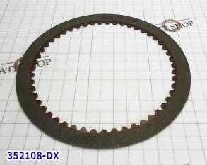 Фрикционный Диск AW60-40LE / 42LE(AF13)/AW60-41SN(AF17) Forward Clutch (FRICTIONS) 115700#, 642-607