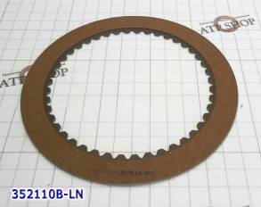 Фрикционный Диск [44Tx1.8x133.3] AW60-41SN (AF17) Reverse Clutch(C2) 1 (FRICTIONS) 115702A180#, 642-975B