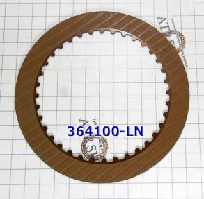 Фрикционный Диск [36Tx1,65x123] A4AF3 / A4BF3 O.Dr Clutch 2000-Up (FRICTIONS) 059706A165#, 059706A165, 177-202A, 260704A...