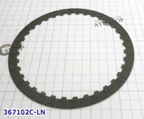 Фрикционный диск [36Tx1.7x133.6x152.5] A6GF1 пакета сцепления овердрай (FRICTIONS) 45525-26000