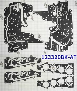 Комплект (4 шт) прокладок гидроблока 0B5 / DL501 kit valve body (входя (GASKETS)