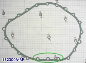 Прокладка межкорпусная ТИП2, 0AW(CVT)  (пробивать по вин коду) (3 отве (GASKETS)