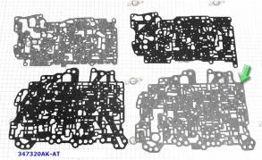Комплект прокладок гидроблока UA80E / F/AWF8G45 8spd (входят в ремкомп 347320AK-AT (GASKETS)