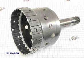 Ступица под фрикционы Форвард с валом (общая высота 282,6mm, 15 круглы (HUBS) 9L3Z-7B067-A