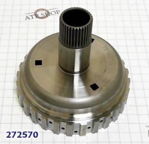 Ступица под фрикционы, Clutch Hub, OD Clutch 2nd Des (диаметр вала 29. (HUBS) 92570, 4659993, 604-170A