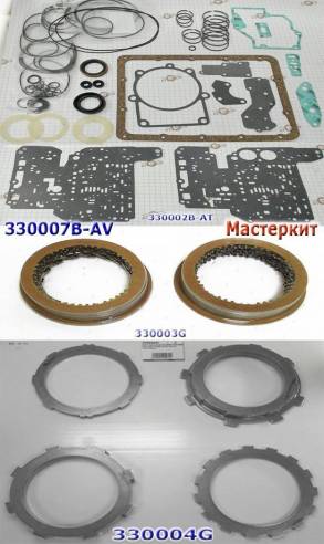 Мастеркит A43DE / A46DE / DF AW03-71LE (Комплект фрикционных и стальны (MASTER KITS)