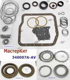 Мастеркит U140E\F (Комплект прокладок и сальников, фрикционных и сталь (MASTER KITS)