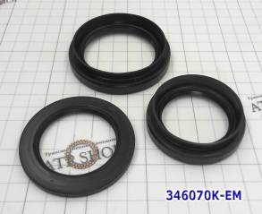 Комплект из 3-х сальников (Передний привод) U660E / U760E (Сальник нас (METAL CLAD SEALS)