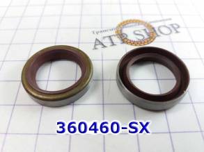 Сальник ступицы, (25,2X16,2X5,1) KM175 / Seal CONVERTER (METAL CLAD SEALS) MT-O-5V