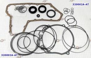 Комплект Прокладок и Сальников RE0F09A / JF010E CVT, тефлоновые кольца (OVERHAUL KITS)