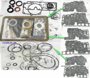 Комплект Прокладок и Сальников A343F / A340E / F/H / AW30-40LS с шайба (OVERHAUL KITS) 073806, K88900DL