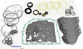 Комплект прокладок и сальников с поршнями TF71-SC / TF72SC 2014-Up (Ре (OVERHAUL KITS)