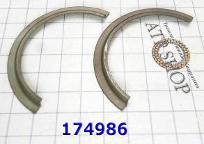 Полукольцо, пакет "B" (2шт) 4HP20 Stop-Ring Clutch B (2pcs) (PISTONS AND RETAINERS) 4H6-7263, 1019-372-025