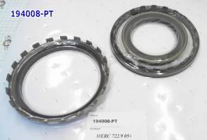 Комплект (3шт) обрезиненных поршней 722.9 Piston Kit 2005-up, состоит (PISTONS AND RETAINERS)