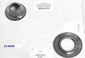 Комплект (2 шт) обрезиненных поршней JR405E / (MAZDA RC4A-EL) (PISTONS AND RETAINERS)