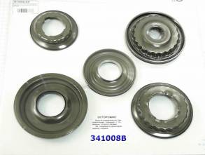 Комплект (6шт.) обрезиненных поршней U250E 2003-up (PISTONS AND RETAIN (PISTONS AND RETAINERS)