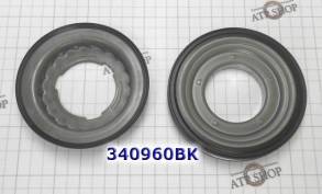 (Заказывать по позиции 340960BK) Поршень обрезиненный с ретейнером  сц (PISTONS AND RETAINERS) 34205-06020, 34205-32010#