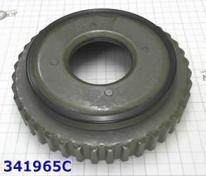 Поршень обрезиненный U151F / U250 [163,4Х56Х43,5] со ступицей сцеплени (PISTONS AND RETAINERS)