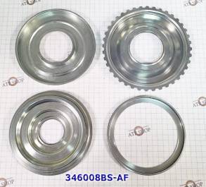 Kомплект поршней из 4-х штук U760 / U761E / F (Стальные с резинками) 2 (PISTONS AND RETAINERS)