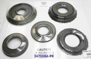 Комплект обрезиненных поршней (5шт) UA80E / F (AISIN AWF8G45) 2017-Up (PISTONS AND RETAINERS)