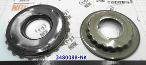 Комплект обрезиненных поршней (2 шт) K111(CVT)/K112(CVT) (PISTONS AND RETAINERS)