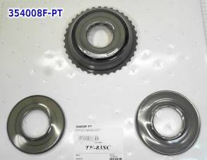 Комплект из 3-х обрезиненных поршней TF83SC / TF-83SC (LUXGEN / EXEED) (PISTONS AND RETAINERS)