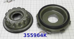 Поршень с контрпоршнем, обрезиненные (96х31х21 / 91х31х30) C1 / Forwar (PISTONS AND RETAINERS)