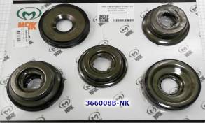 Kомплект обрезиненных поршней, BTR DSI-6 M78 / 95LE, SSANGYONG ACTYON (PISTONS AND RETAINERS)