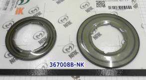 Комплект обрезиненных поршней A6LF1 / A6LF2 / F3 (2 ретейнера №980  и (PISTONS AND RETAINERS)