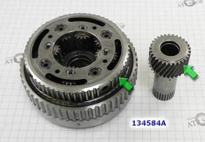 Планетарный ряд задний с солнечной шестерней (Rear Planet + Rear Sun G (PLANETS)