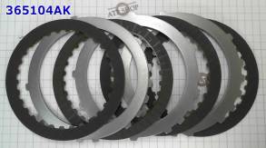 Комплект дисков пакета сцепления, Friction & Steel Kit, A4CF1 / A4CF2, (POWER PACKS) 45650-23300