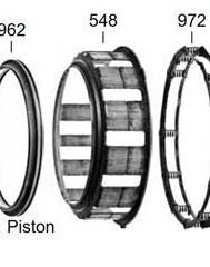 Проставка кольцевая тормоза сцепления B1, Ring B1 Brake Spacer TF60-SN (PUMP PARTS) 09G-346