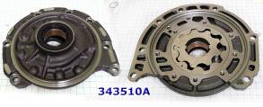 Крышка насоса с шестернями, U340 2000-up 343510A-EM (PUMPS, PUMP BODIES AND STATORS) 35035-52040