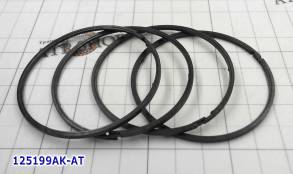 Комплект (4шт) компрессионных тефлоновых колец, 02E / DQ250(DSG) 3D-за (SEALING RINGS)