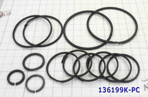 Комплект (13 шт) компрессионных колец, тефлон TR-60SN (входят в ремком (SEALING RINGS)