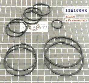 Комплект (10 шт) компрессионных колец, тефлон TR-60SN (входят в ремком (SEALING RINGS)