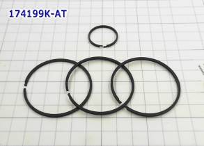 Комплект (4 шт) компрессионных колец, ZF4HP20 (входят в ремкомплект 17 (SEALING RINGS)