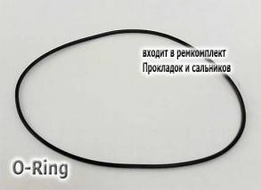 (Заказывать по позиции 182381A-EM) Кольцо ступицы насоса, резиновое (2 (SEALING RINGS) 0734-313-064