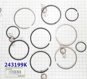 Комплект (10 шт) колец A4LD Kit W / Metal Governor Rings, 1985-95 (вхо (SEALING RINGS)