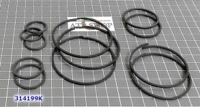 Комплект (12 шт) компрессионных тефлоновых колец RE / RL4F03A / RE4F03 (SEALING RINGS)