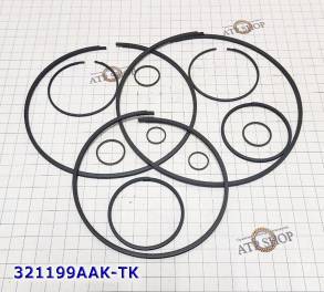 Комплект (12 шт) компрессионных тефлоновых колец RE0F06A (без 2шт самы (SEALING RINGS)