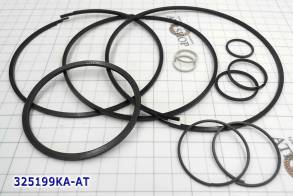 Комплект тефлоновых колец (11 шт) JF015E (CVT) (в т.ч. 3D-замки) (ДИАМ (SEALING RINGS)