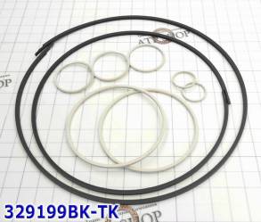 Комплект (9 шт) тефлоновых колец JF016E / QR025CHA(CVT)/QR025CHC(CVT) (SEALING RINGS)