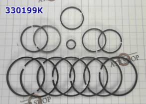 Комплект (13 шт) компрессионных чугунных колец, 03-72 (входят в ремком (SEALING RINGS)