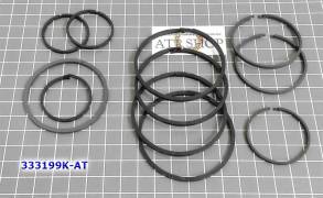 Комплект (11 шт) компрессионных тефлоновых колец, A340E / A341E / A343 (SEALING RINGS)