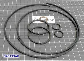 Комплект (6 шт) компрессионных тефлоновых колец, K310 / K311 / K312 (C (SEALING RINGS)