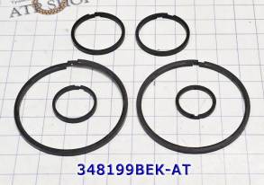 Комплект компрессионных тефлоновых колец K114 / K115 (БЕЗ БОЛЬШИХ КОЛЕ (SEALING RINGS)