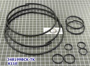 Комплект тефлоновых колец K110 (CVT) , с большими кольцами толщиной 3, (SEALING RINGS)