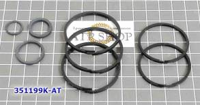 Комплект компрессионных тефлоновых колец из 8 штук AW55-50SN / AW55-51 (SEALING RINGS)