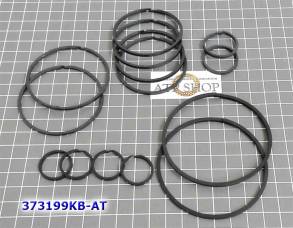 Комплект компрессионных тефлоновых колец 14шт. A8MF1 / A8MF2 кольца в (SEALING RINGS)